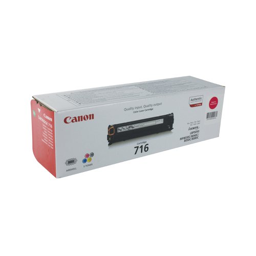 Canon 716M Toner Cartridge Magenta 1978B002