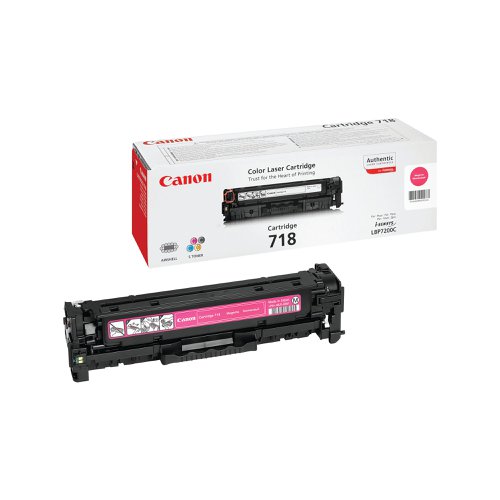 Canon 718M Toner Cartridge Magenta 2660B002