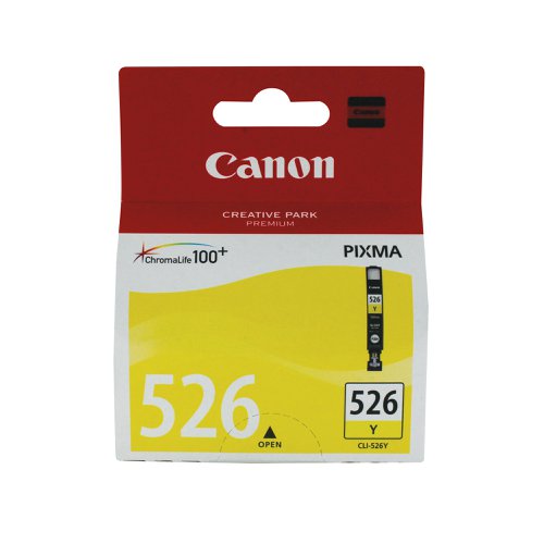 Canon CLI-526Y Ink Cartridge Yellow 4543B001