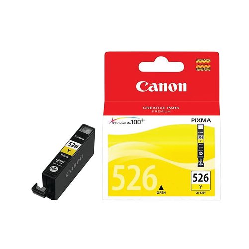 Canon CLI-526Y Ink Cartridge Yellow 4543B001