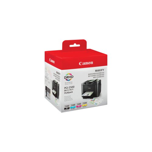 Canon PGI-2500 Inkjet Cartridge Multi Value Pack CMYK 9290B006