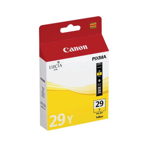 Canon PGI-29Y Ink Cartridge Yellow 4875B001