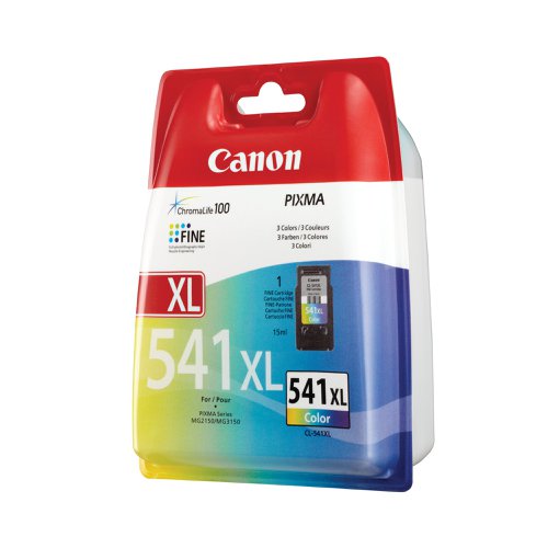 Canon CL-541XL CMY Ink Cartridge High Capacity 400 Page Yield 5226B001