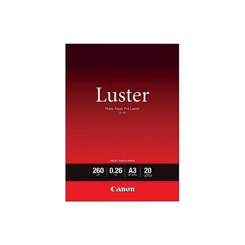 Canon Pro Luster A3 Photo Paper (Pack of 20) 6211B007