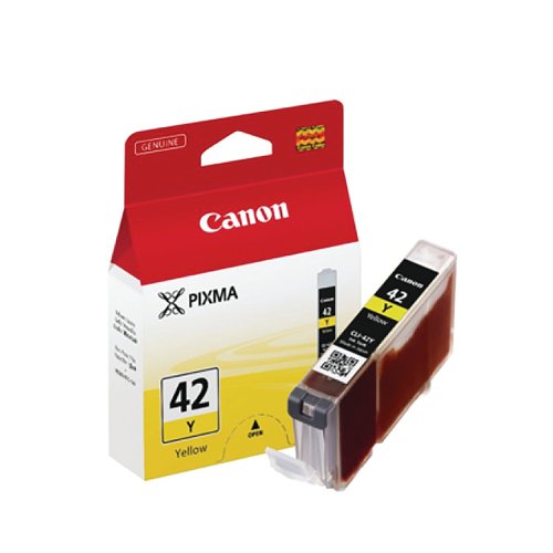 Canon CLI-42Y Inkjet Cartridge Yellow 6387B001