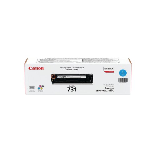 Canon 731C Cyan Toner Cartridge 6271B002 | CO90473 | Canon