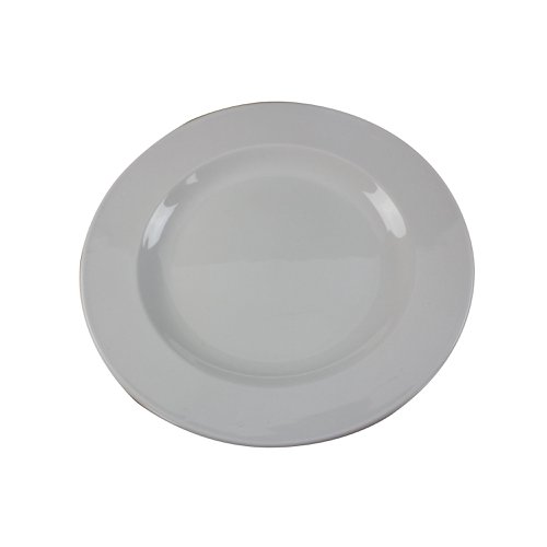 Porcelain Plate 250mm White (Pack of 6) 304111