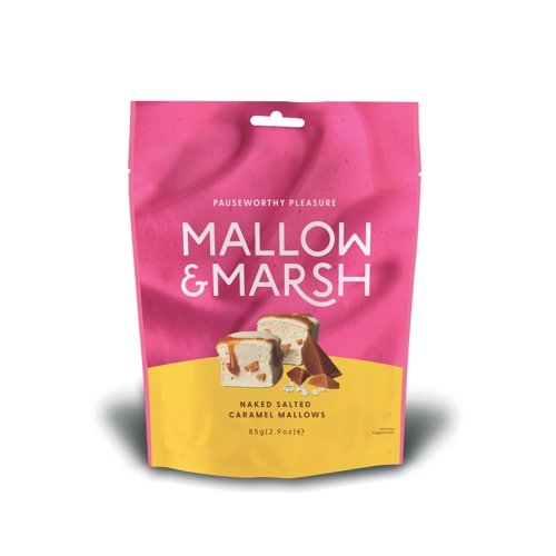 Mallow Marsh Salted Caramel Marshmallow Pouch Pack Of 6 0401306