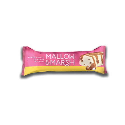 Mallow Marsh Salted Caramel Marshmallow Bar Pack Of 12 0401310