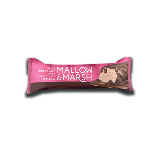 Mallow Marsh Double Chocolate Marshmallow Bar Pack Of 12 0401311