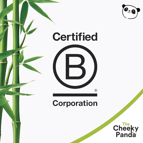 Cheeky Panda Biodegradable Bamboo Baby Wipes (Pack of 60) Wipes (Pack of 12) BABYW-GBR | The Cheeky Panda Ltd