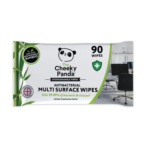 Cheeky Panda Biodegradable Multipurpose Wipes 100 (6 Pack) 706117