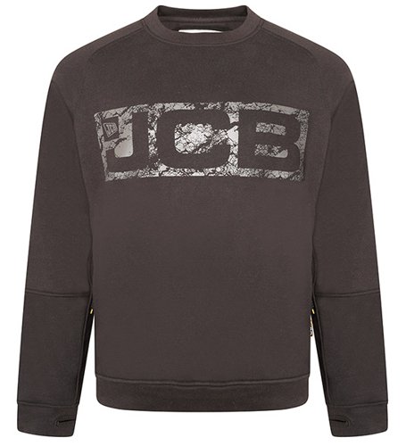 JCB Trade Crewweatshirt Black S CREW/B-S