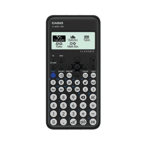 Casio ClassWiz Scientific Calculator Black FX-83GTCW-W-UT CS61550