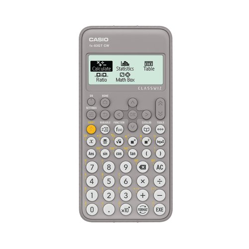 Casio ClassWiz Scientific Calculator Grey FX-83GTCW-GY-W-UT