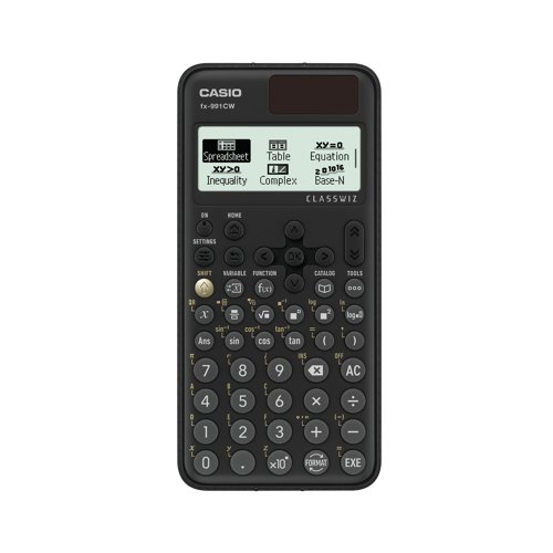 Casio ClassWiz Advanced Scientific Calculator Dual Power FX-991CW-W-UT