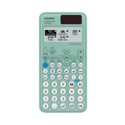 Casio FX-85GTCW Scientific Calculator Green FX-85GTCW+EW-WUT