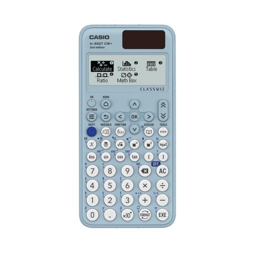 Casio FX-85GTCW Scientific Calculator Blue FX-85GTCW+EG-WUT