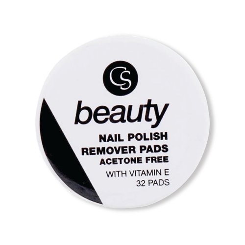 CS Beauty Nail Polish Remover Pads x32 Pack of 12 COSCSB013