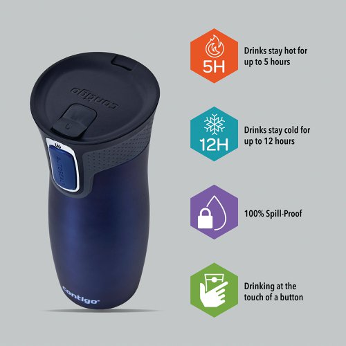 Contigo West Loop Autoseal Travel Mug 16oz/470ml Monaco 2095799