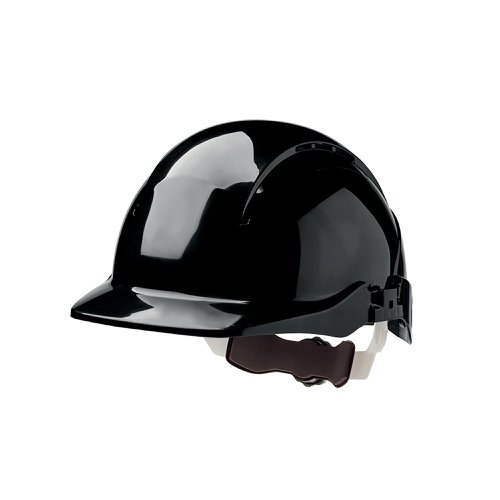 Centurion Concept Reduced Peak Vented Safety Helmet Black CNS08CKRF