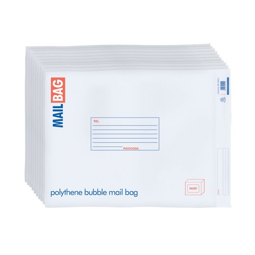 County Stationery Poly Bubble Envelopes Jumbo 500x650mm (Pack of 10) C274