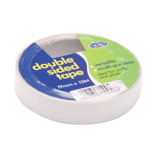 County Stationery Double-Sided Tape 19mmx10m (Pack of 12) C422
