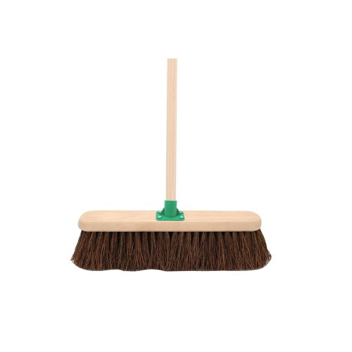 Stiff Bassine Broom with Handle 18 Inch VOW/G.12/BKT/C4