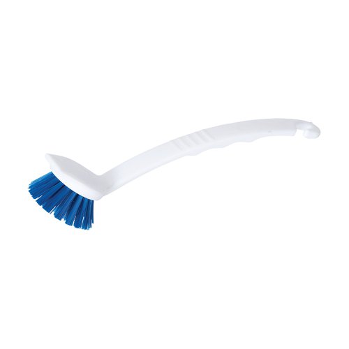 Washing Up Brush Long Handle White/Blue 102998 CX04835