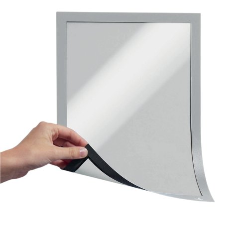 Durable Infoframe Duraframe Magnetic A4 Silver (Pack of 5) 486923 Sign Holders DB40570