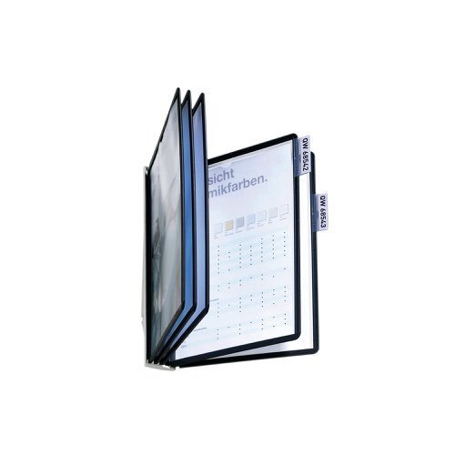 Durable SHERPA WALL 5 Display Panel System Black 5810/01 Literature Displays DB50379