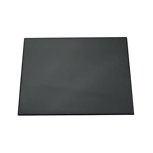 Durable Clear Overlay Non-Slip Desk Mat Notes Protector Pad 65x52cm Black 7203/01