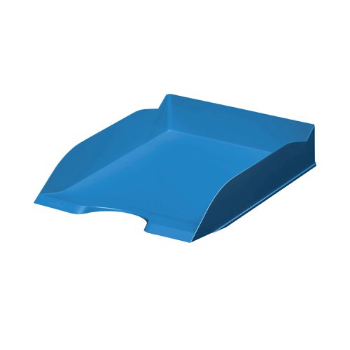 Durable ECO Recycled Plastic Stackable Letter Tray A4+ Blue 775606 DB72959