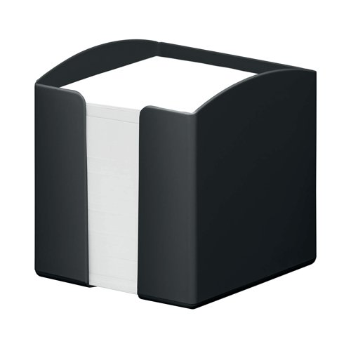 Durable ECO 800 Sheet Note Box Memo Pad Cube Black 775801