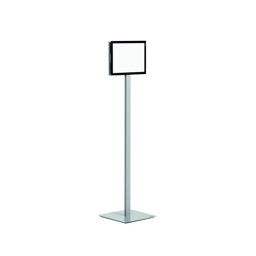 Durable Floorstand Info Stand Basic A4 Anthracite Grey 501257 Sign Holders DB73032