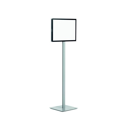 Durable Floorstand Info Stand Basic A3 Anthracite Grey 501357