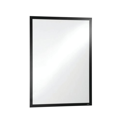 Durable Duraframe Poster Magnetic Signage Frame A1 Black 505501