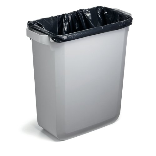 Durable Waste bin DURABIN ECO 60 Litre Rectangular 282x590x600mm Grey 1800503050