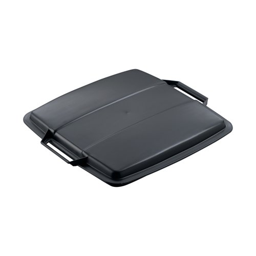 Durable Lid for Durabin Eco Square Waste Bin 90 Litre Black 1800506221