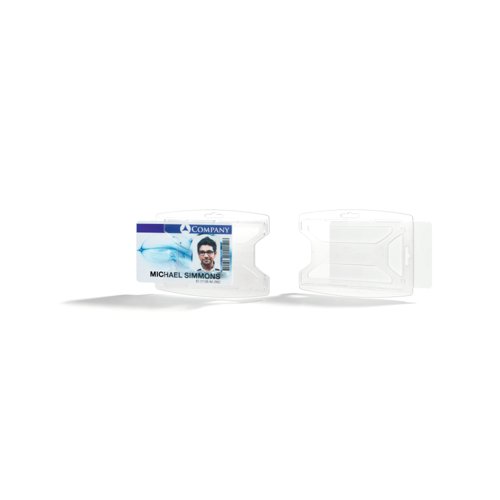 Durable Rexycle 1 Card Badge Holder (Pack of 10) 895119