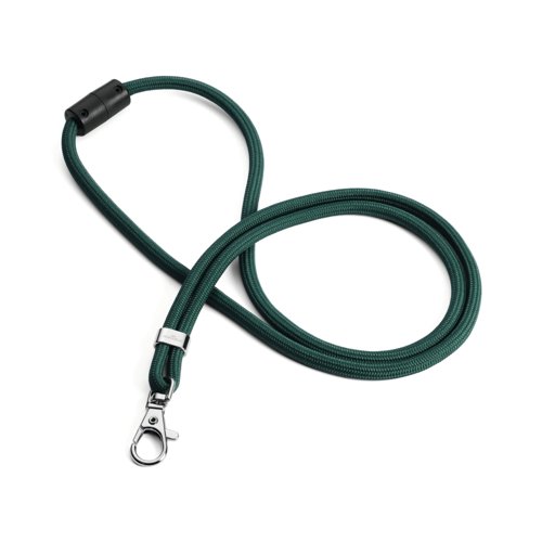 Durable Recycled Fabric Lanyard Green (Pack of 10) 824105