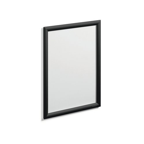 Durable Aluminium Snap Frame Notice Holder A3 Black 479701