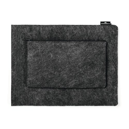 Durable Recycled Felt Protective Laptop Sleeve 13 Inch with Accessory Bag 507058