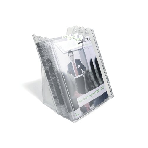 Durable Combiboxx Literature Holder A4 Portrait Clear Set of 3 8580/19