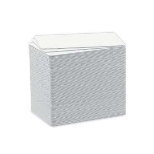 Durable Duracard Standard Blank Cards 0.76mm White (Pack of 100) 891502 | DB80827 | Durable (UK) Ltd