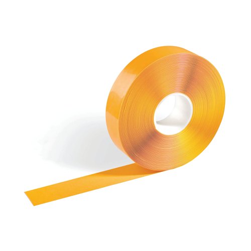 Durable Duraline Heavy Duty Floor Mark Tape 50mm x 30m Yellow 102104