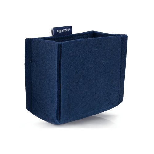 Magnetoplan MagnetoTray Felt Pen Holder Medium Blue 130x60x100mm 1227714 | Deflecto Europe