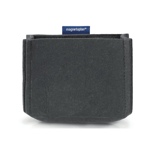 Magnetoplan MagnetoTray Felt Pen Holder Medium Grey 130x60x100mm 1227701 | Deflecto Europe