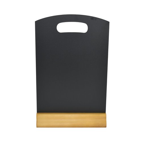 Deflecto A5 Countertop Chalkboard Information Display 150x55x250mm CTCBA5 Chalk Boards DF90624