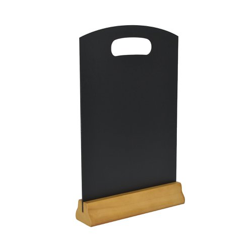 Deflecto A5 Countertop Chalkboard Information Display 150x55x250mm CTCBA5 Chalk Boards DF90624